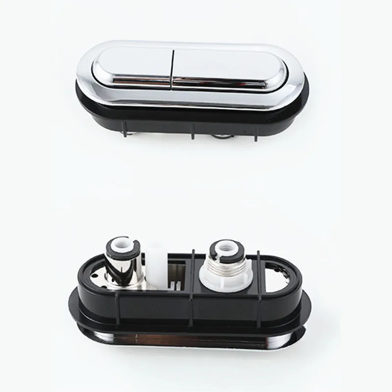 

110X40mm Toilet water tank double Push Buttons,Toilet water tank plastic dual push button,toilet water tank accessories,J18257