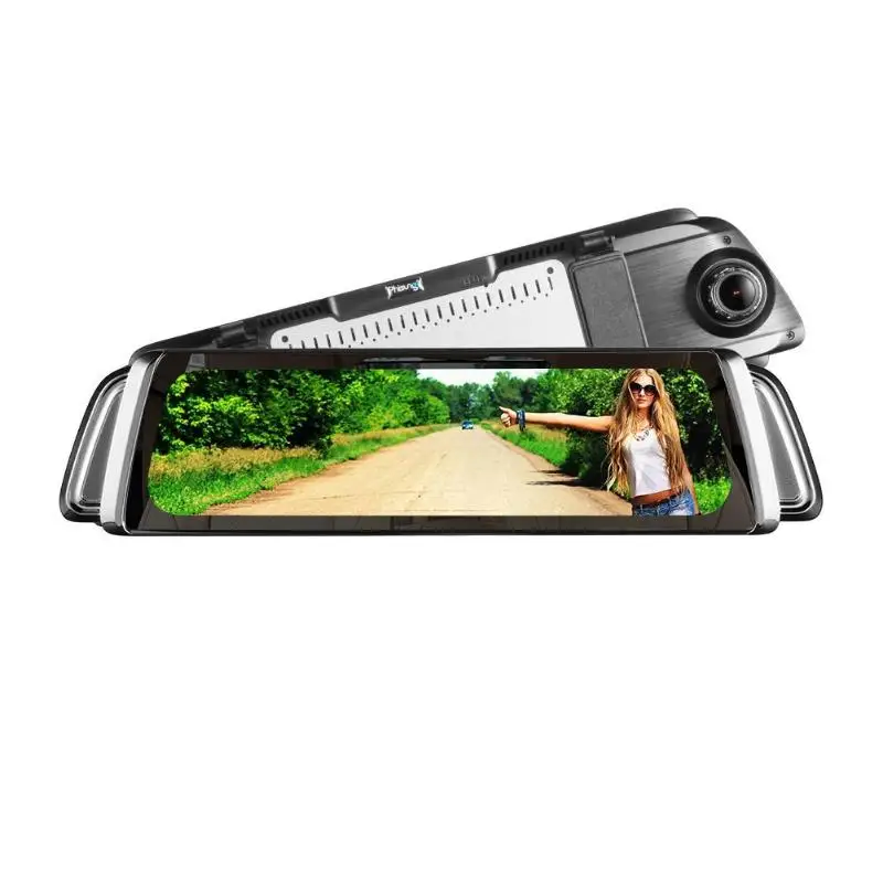 Phisung G900 9.35in FHD 1080P двойной объектив Автомобильный видеорегистратор Автомобильная