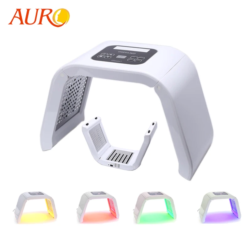 AURO 2022 New Product Au-2B Led Light Facial Lamp Therapy Skin Care Machine For Face and Body with Free Shipping