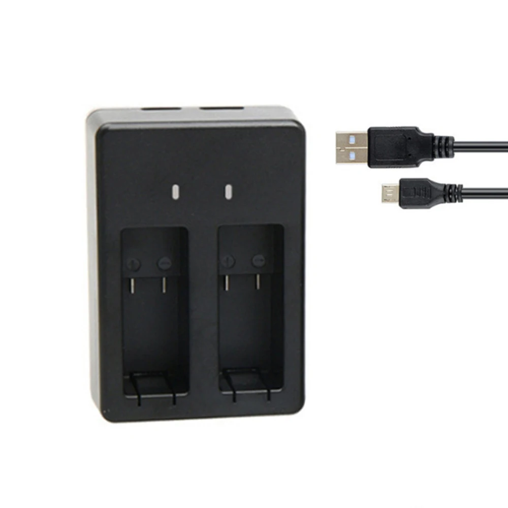 Спортивная Экшн камера зарядное устройство для GoPro Hero 5/6 две батареи зарядная