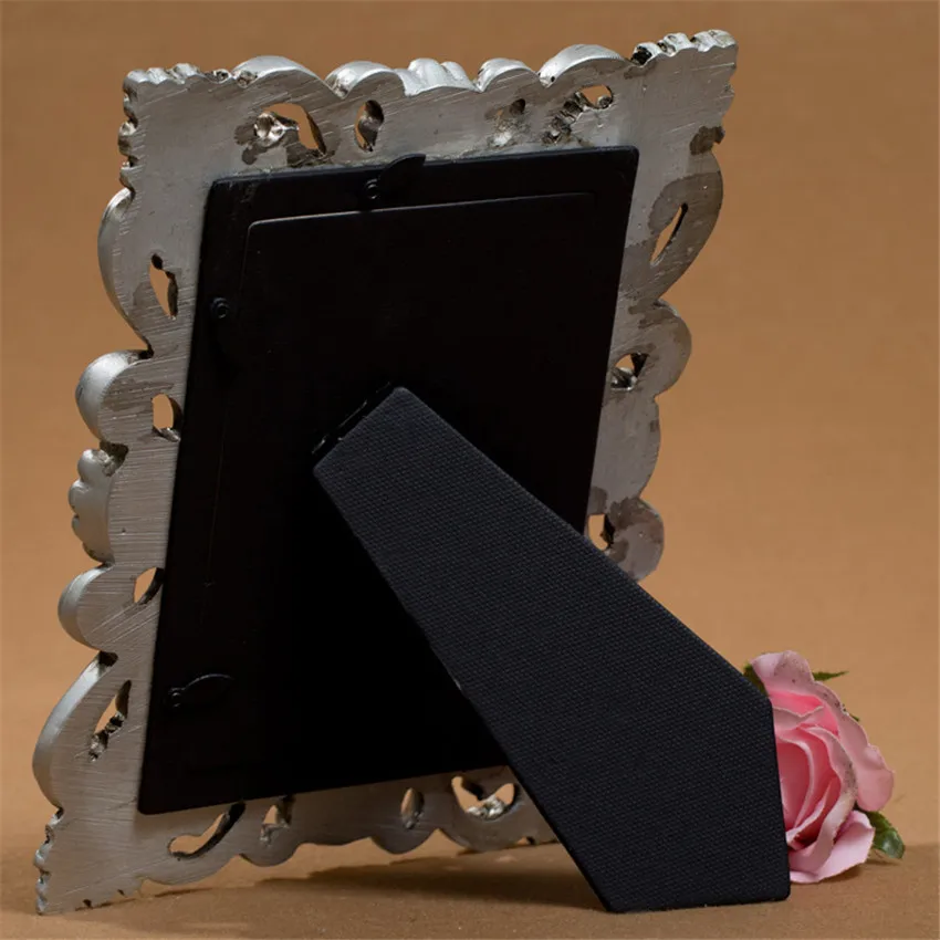 Европейская Резная Фоторамка 6-дюймовая фоторамка из полимера подходит для