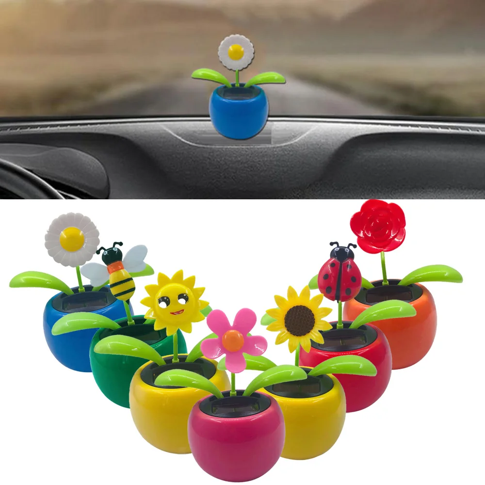 Солнечный Танцующий Цветок автоматический качели цветок Моделирование