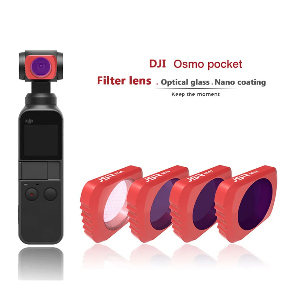 Набор фильтров для объектива камеры DJI OSMO POCKET UV CPL ND4/8/16/32/64 Star|Наборы аксессуаров