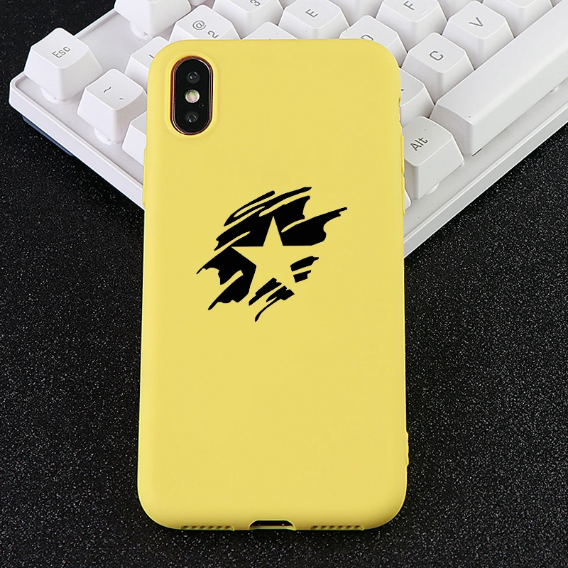 Newmodel Cell Phone Cases for IPhone 6s 7 8 Pluls X XS MAX XR Case Star Flag Soft TPU Silicone Mobile Covers Accessories |