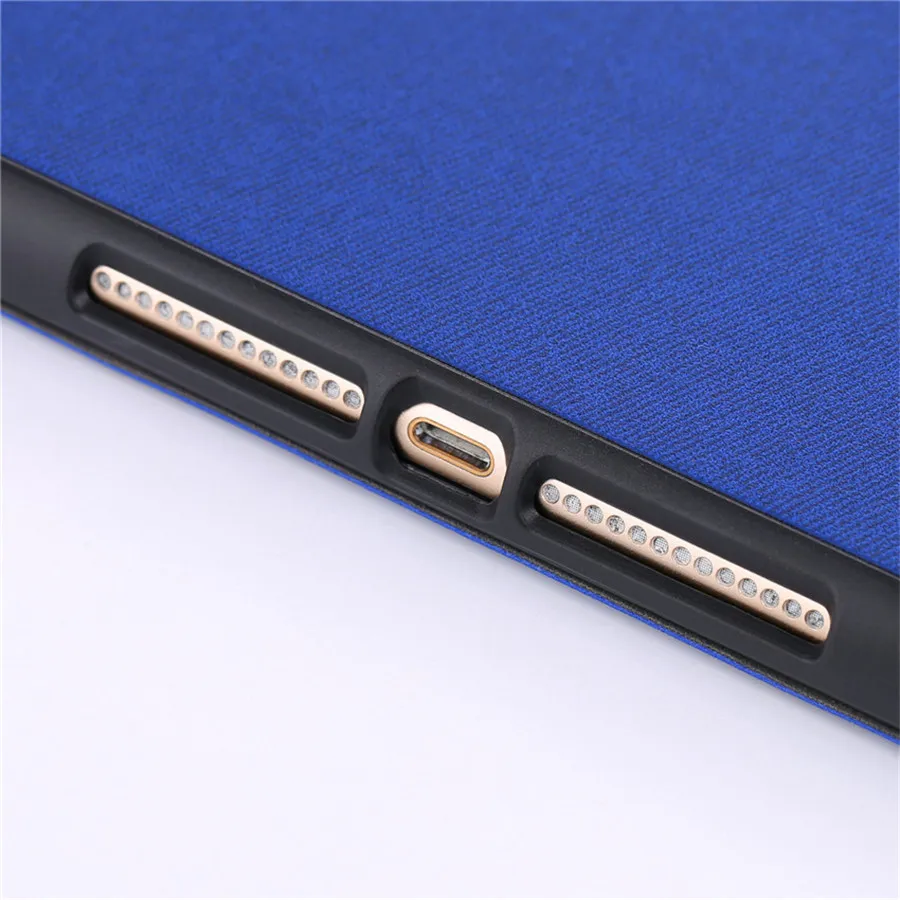 For Apple iPad 9.7 2018 2017 Case With Pencil Holder A1822 A1893 Tablet Cover Air 1 2 Funda +free screen protector+pen | Компьютеры и