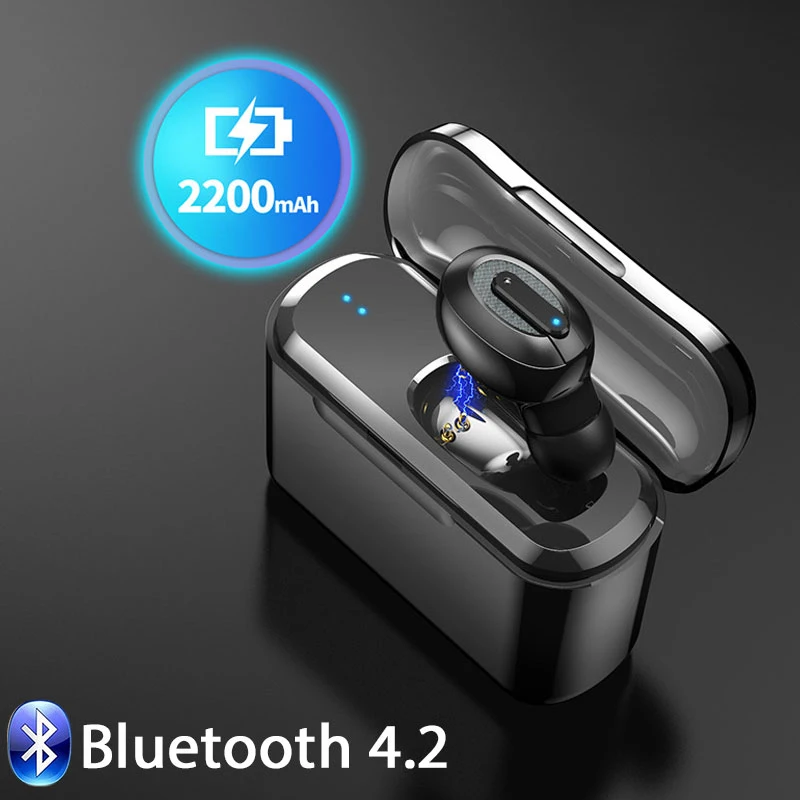 T1 беспроводные Bluetooth невидимые наушники с одним ухом 4 2 Edr Мини Беспроводная