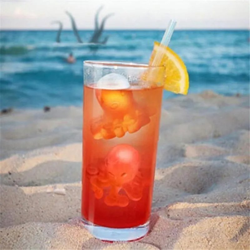 Форма в виде осьминога форма для украшения торта силиконовая инструменты