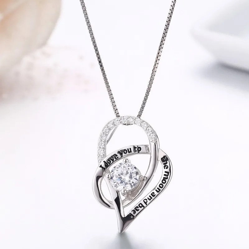 Женское Ожерелье маятниковая Подвеска из стерлингового серебра 925 пробы с