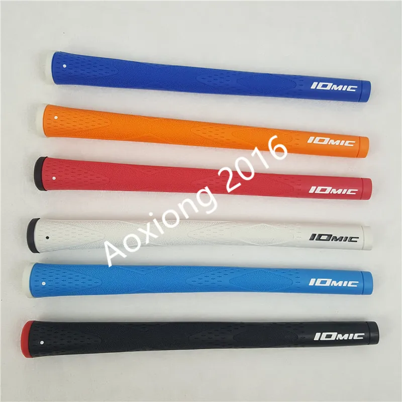 Новинка 2019 ручки для гольфа IOMIC высококачественные резиновые 6 цветов 10 шт./лот