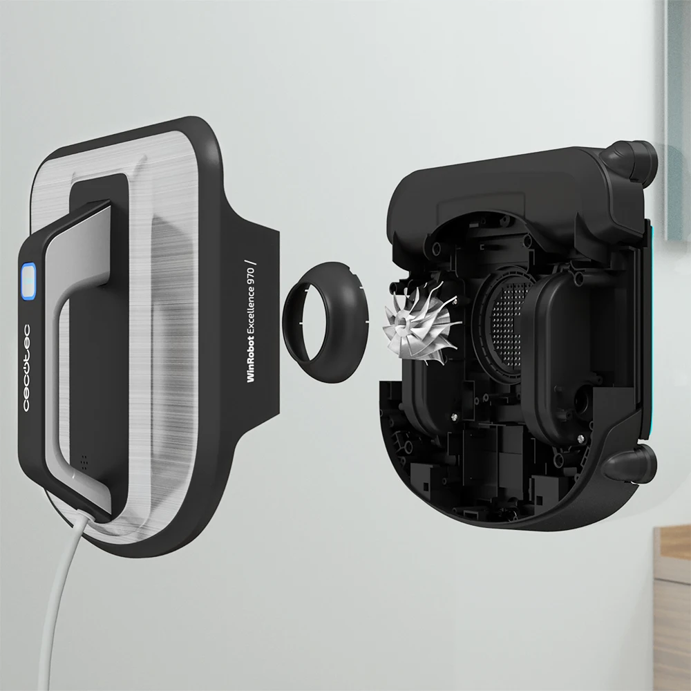Робот-мойщик окон Cecotec Conga WinDroid Excellence 970 4 автоматических режима подсчитывает