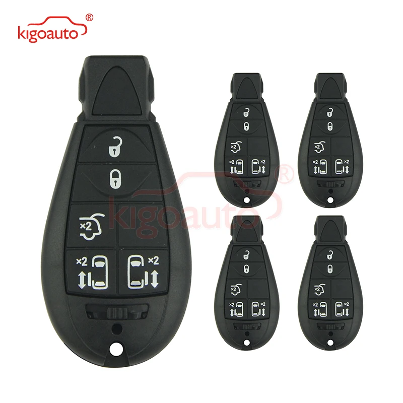 Kigoauto 5 шт. #9 05026197AD Fobik key Кнопка 434 МГц для Chrysler Caliber Journey Grand Cherokee Voyager европейская