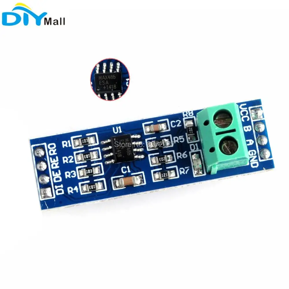 20 шт./лот MAX485 модуль TTL к RS485 MAX485CSA плата преобразователя для Arduino|Модули умного