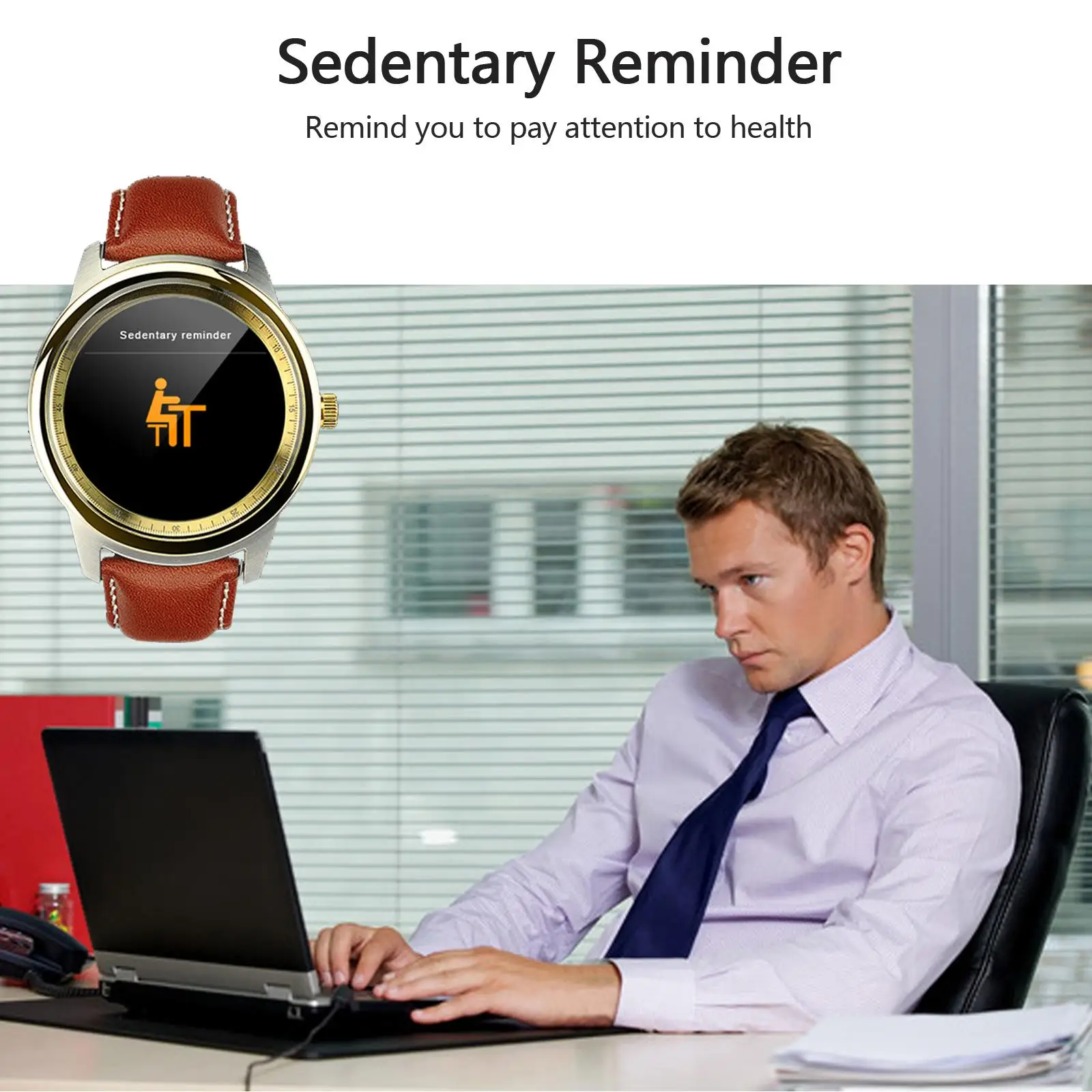 Умные часы с Bluetooth монитором сна SMS-напоминанием о звонках телефоном удаленной