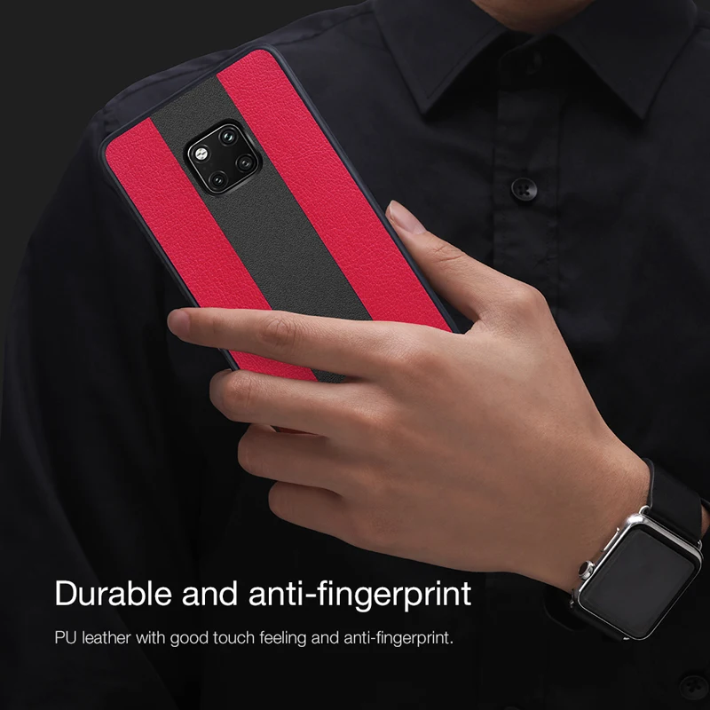 

for Huawei Mate 20 Case Mate 20 Pro Leather Cases Nillkin Racer TPU+PC+PU Leather Splice Hybrid Phone Cover for Huawei Mate 20