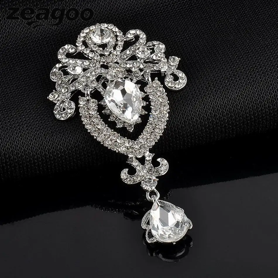 Подвеска Новый горный хрусталь большой смолы Декор Свадебная заколка