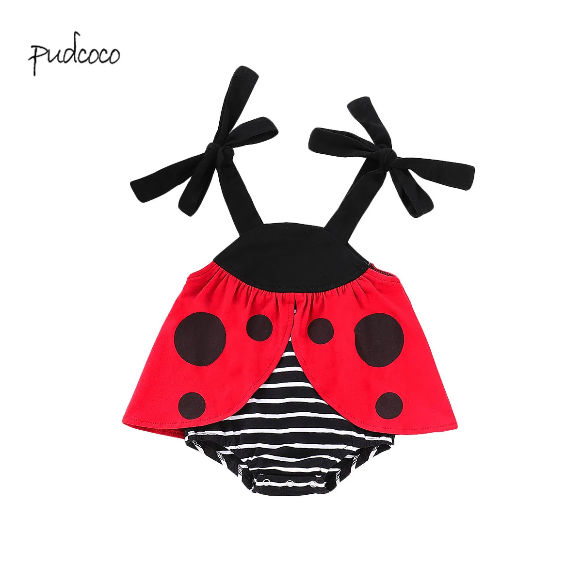 Pudcoco/Новый брендовый милый костюм-пачка для новорожденных девочек с изображением