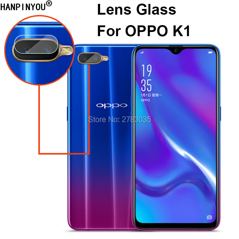 Прозрачная ультратонкая Защитная пленка для объектива задней камеры OPPO K1 6 4