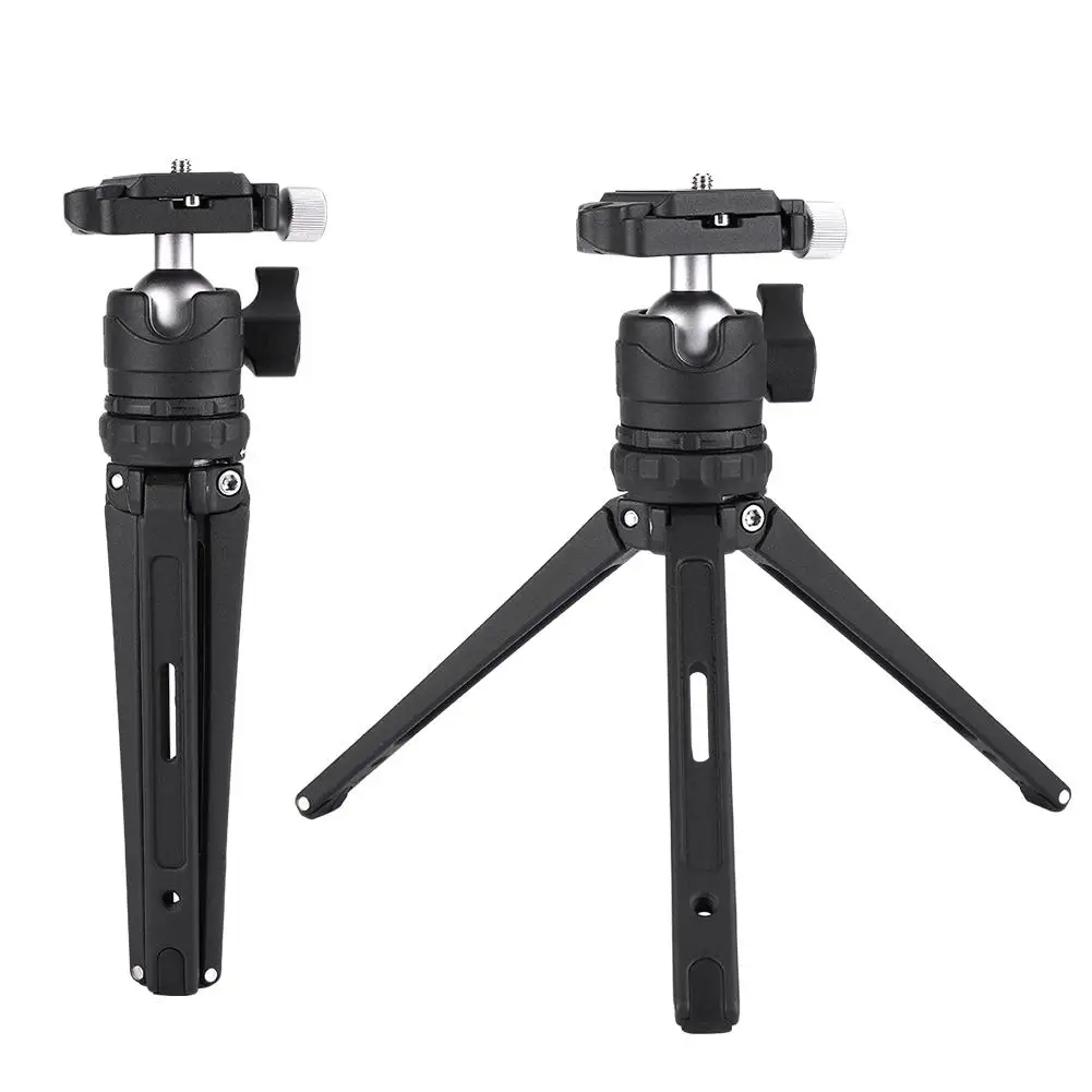 Загрузка 10 кг настольный мини штатив алюминиевый для телефона DSLR SLR камера с