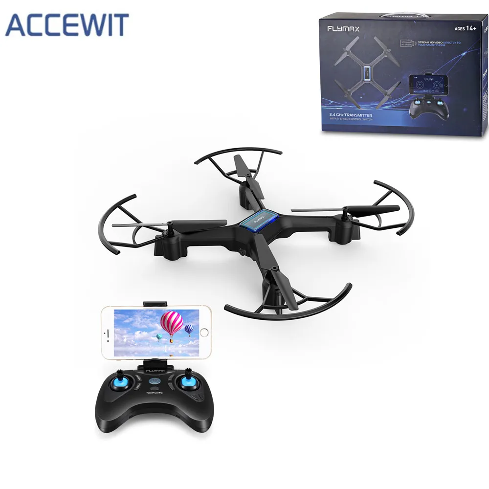 Большая распродажа! Flymax 2 wi fi квадрокоптер 4G FPV потоковый Дрон Камера Съемки