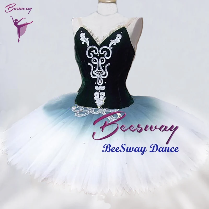 

Темно-зеленая юбка, балетный костюм Raymonda для женщин, профессиональная балетная пачка Esmeralda