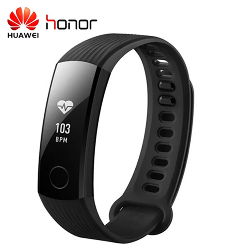 HUAWEI Honor Band 3 сердечного ритма мониторы калорий Шагомер здоровья трекер спортивные
