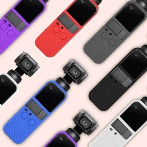Цветной Osmo Карманный Мягкий силиконовый чехол защитный для DJI OSMO карданный