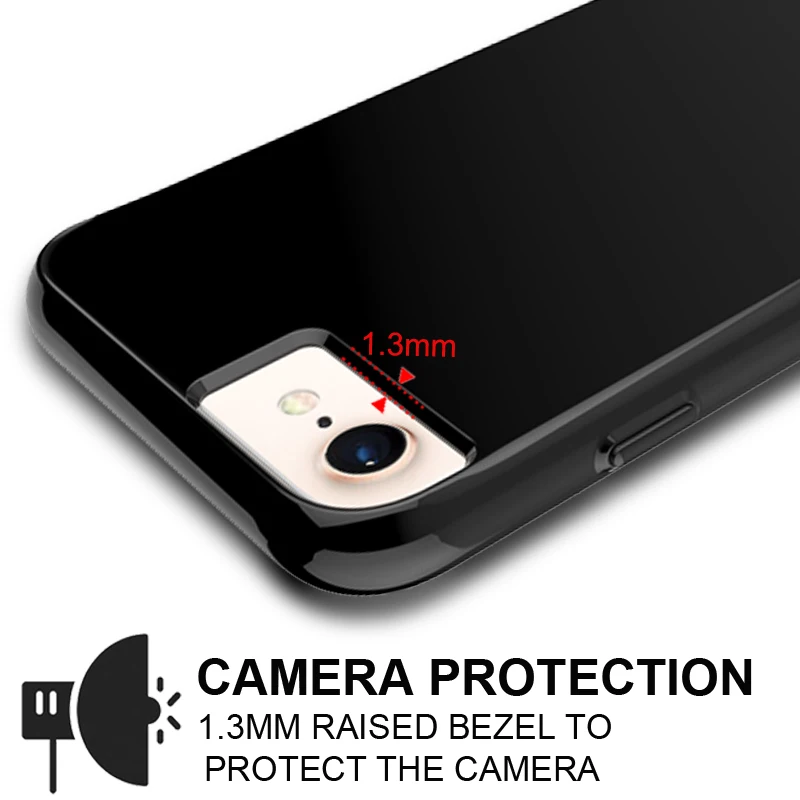 TOIKO Chiron черный ударопрочный ТПУ PC Гибридный чехол для iPhone 7 8 6s 6 Plus аксессуары