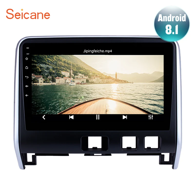 Автомобильный мультимедийный плеер Seicane магнитола 2 din на Android 10 1 с GPS экраном 0