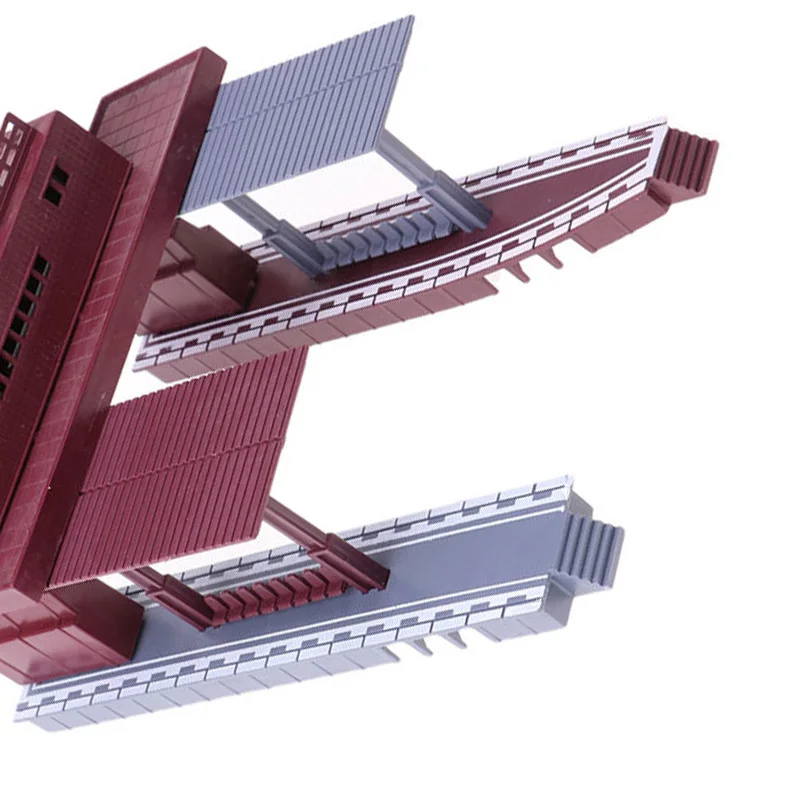 1 * пластиковая модель железнодорожной станции масштабное здание 1: 87