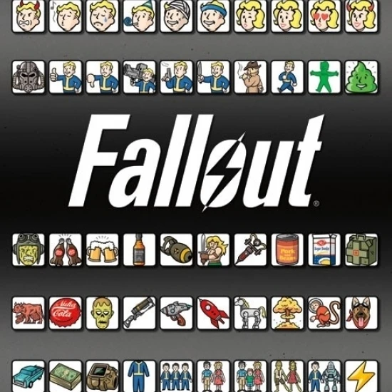 Fallout 4 плакат Emojis (22x34)|Таблички и знаки| |