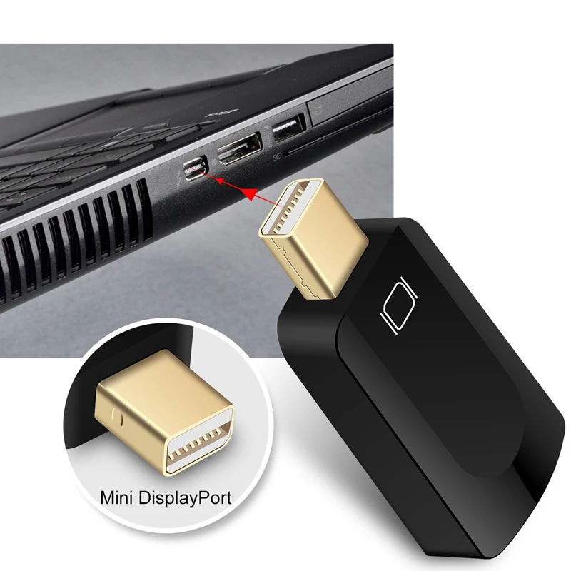 Фото Mini DP DisplayPort V1.2 мужчина к HDMI V1.4 Женский адаптер av-кабель конвертер 1080 P для MacBook Mini DP DisplayPort V1.2 мужчина к HDMI V1.4 Женский адаптер av-кабель конвертер 1080 P для MacBook