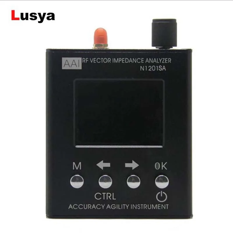 Новое поступление Mini1300 TFT lcd 0,1-1300 MHz HF VHF UHF ANT КСВ антенный анализатор внутренний измеритель батареи обновление от MINI600