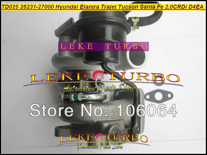 Бесплатная доставка TD025 28231 27000 49173 02412 02410 02401 Turbo для Hyundai Elantra Trip Santa Fe KI A Carens л