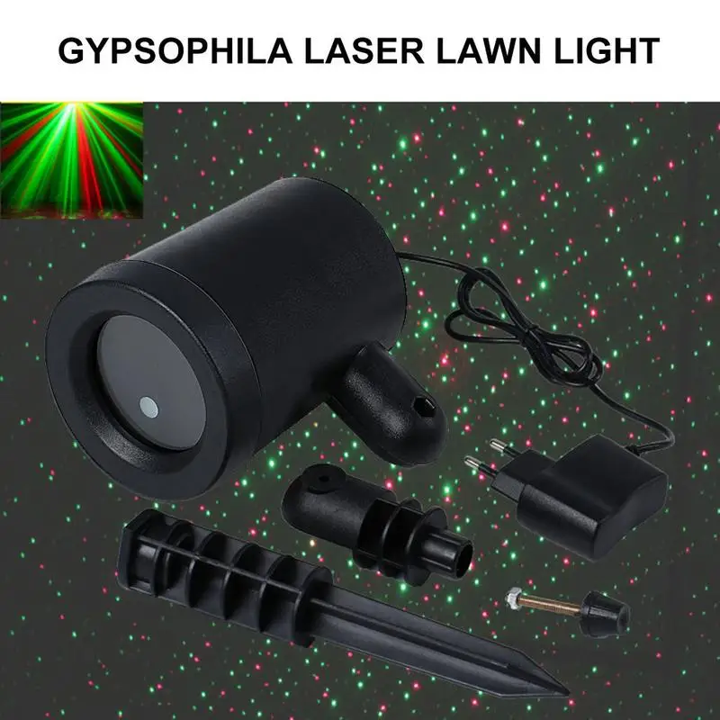

Outdoor Laser Projector Sky Star Spotlight Showers Landscape DJ Disco Lights Gypsophila Laser Lawn Light for Garden Party Xmas