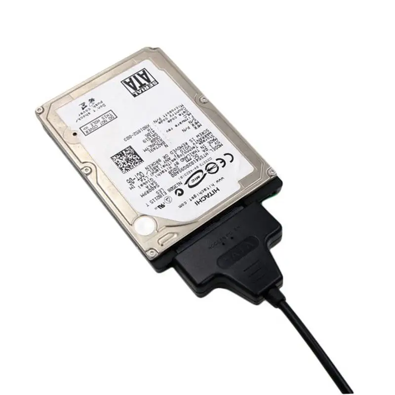 Новейший SATA кабель адаптер USB 2 0 для 22 Pin 7 + 15 5 дюймов HDD жесткий диск драйвер с