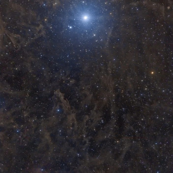 Polaris окруженный молекулярными облаками плакат печать (23x33) | Дом и сад
