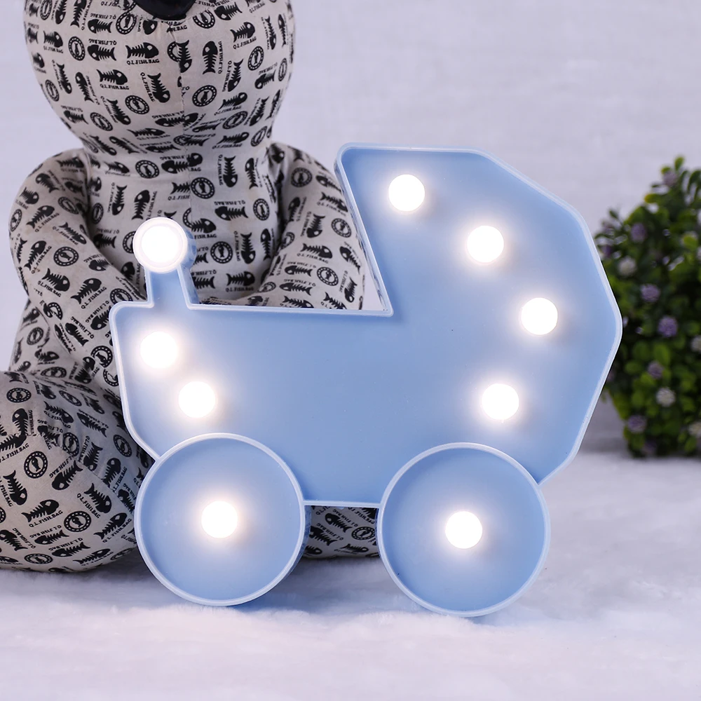 Светодиодный ночник 3D модный светодиодный для детской коляски светодиодная