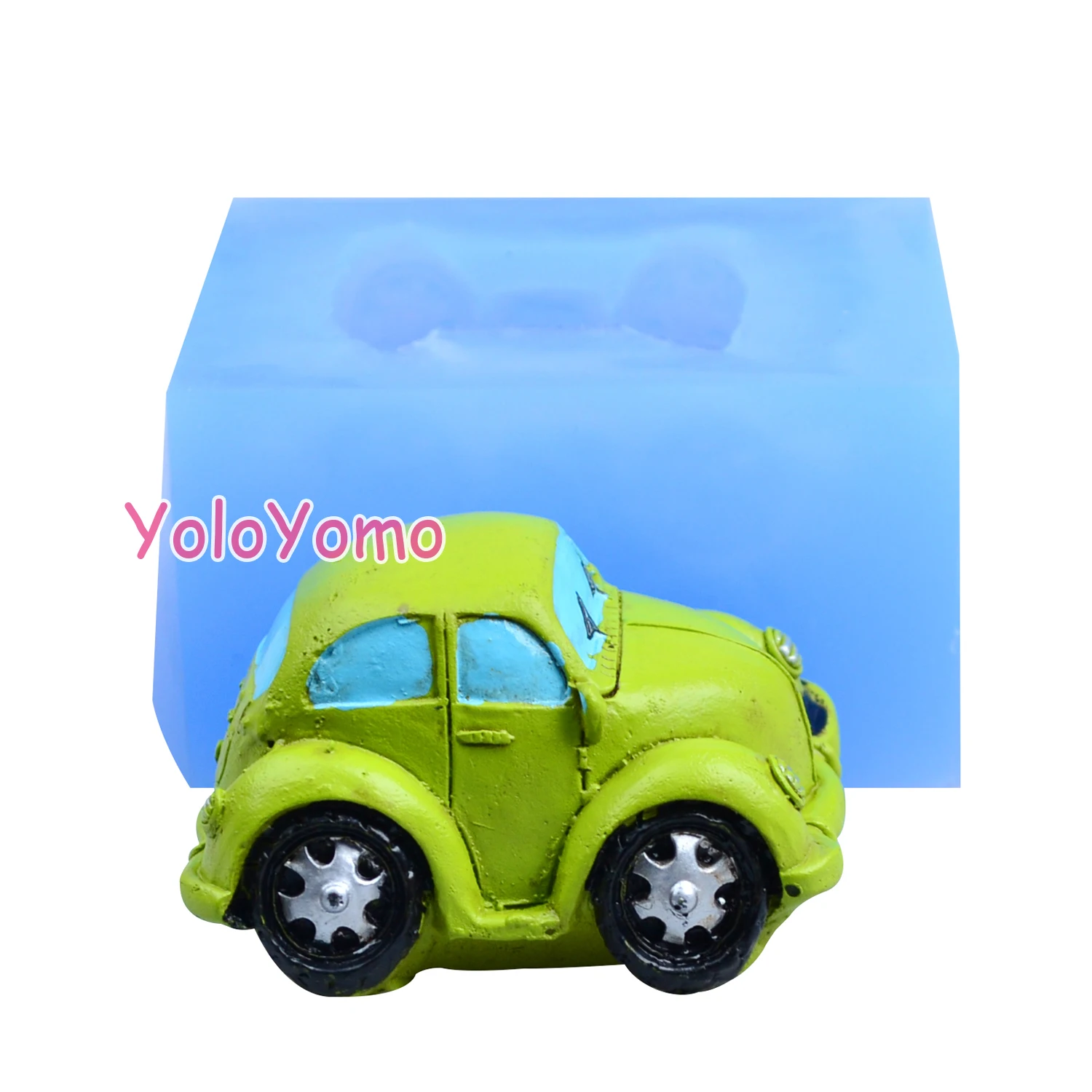 F709YL 3D автомобиль силиконовые формы для приготовления конфет шоколадный кекс