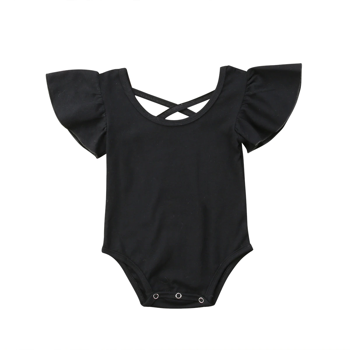 Новинка модные летние боди для новорожденных повседневные Комбинезоны с рюшами