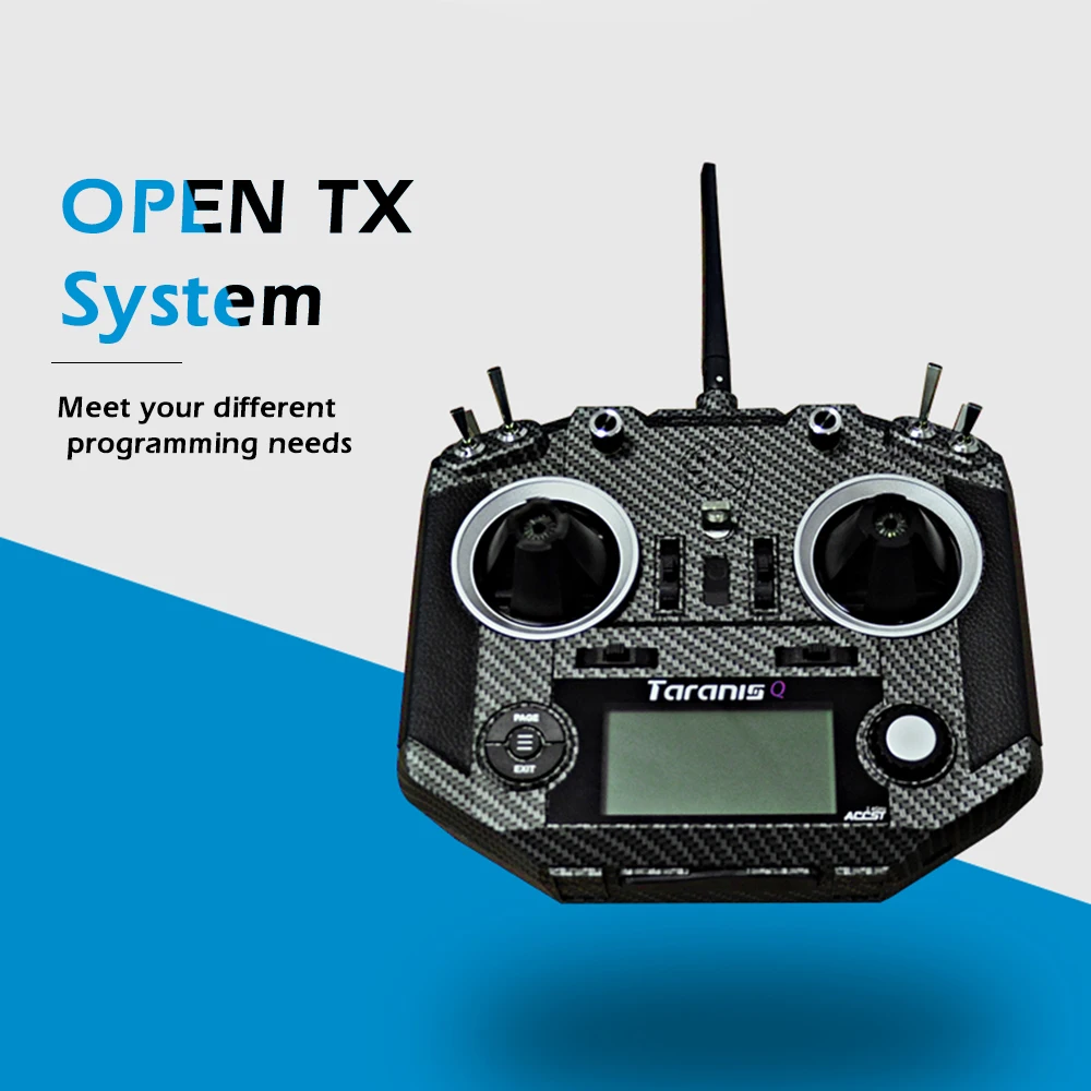 Original FrSky Taranis Q X7S 16CH Transmitter with M7 Hall Sensor Gimbal for RC Airplane Helicopter FPV Racing Drone | Игрушки и хобби