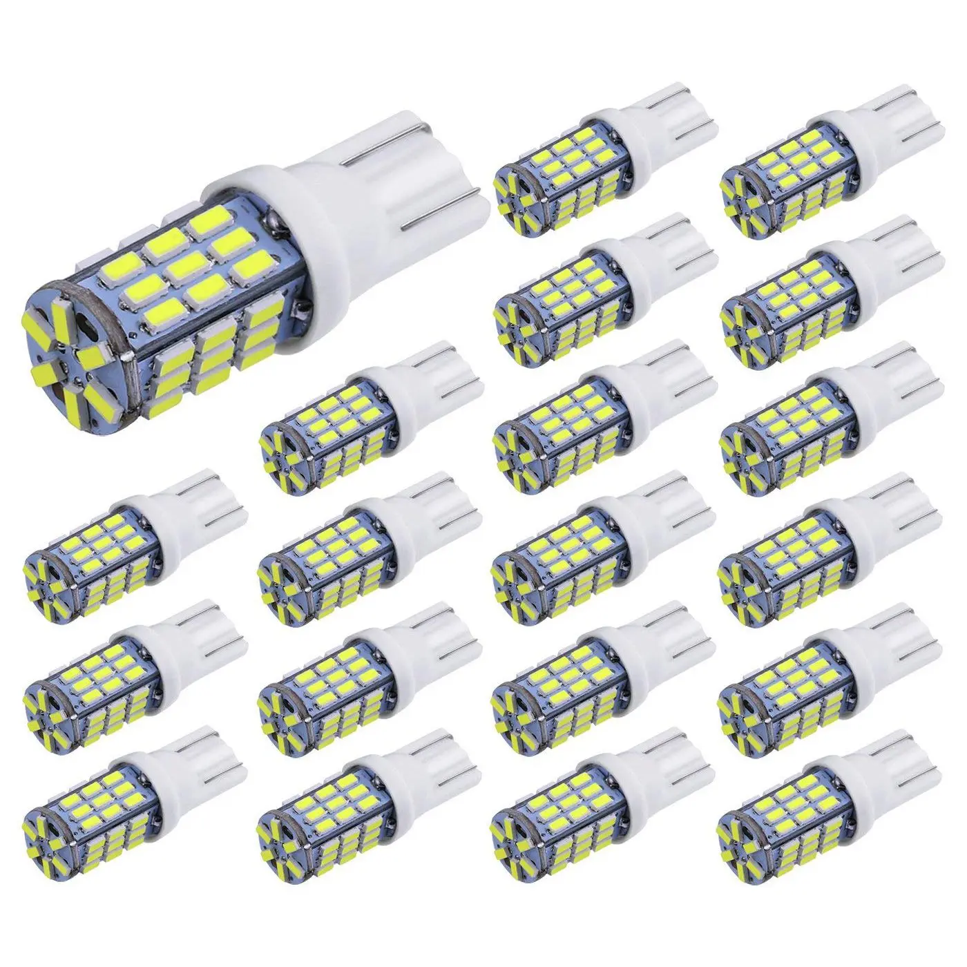 SHGO HOT-20pcs Super Bright RV Trailer T10 for 921 194 42-SMD 12V Car Backup Reverse LED Lights Bulbs Light Width Lamp Xenon W | Освещение
