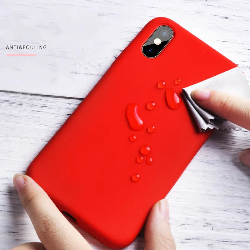 Оригинальный чехол для Xiaomi mi 9 из жидкого силикона мягкий приятный на ощупь mi9
