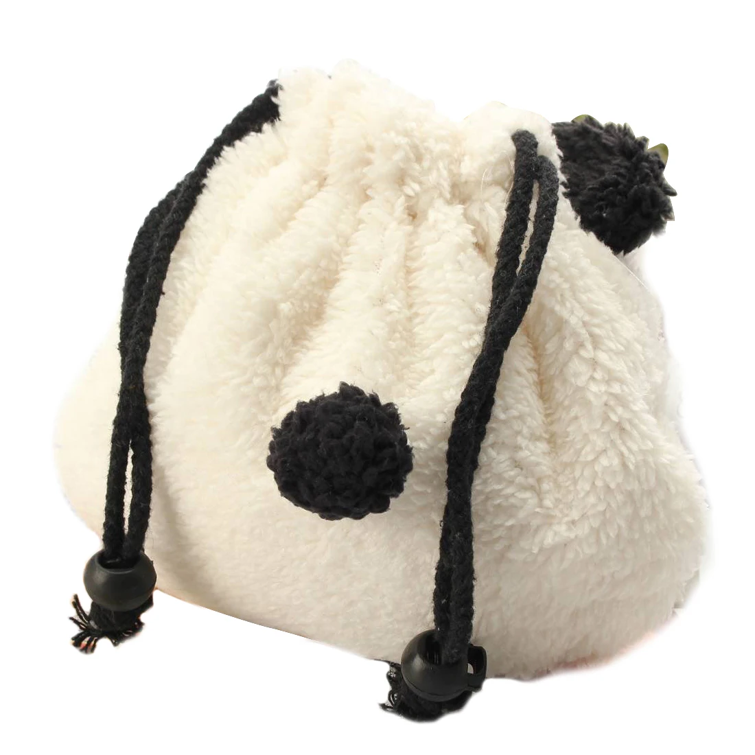 PPYY новая сумка панда пенопластовый плюшевый Кошелек Panda Чехол черный и