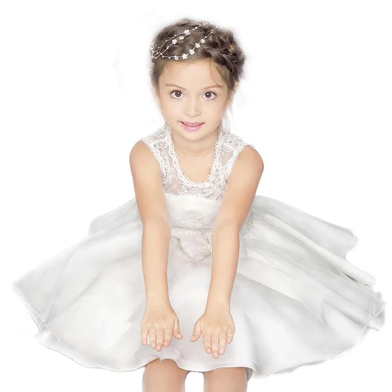 Summer Wear 2019 New Pattern Flower Girl Thick And Disorderly Yarn Children Dress | Детская одежда и обувь