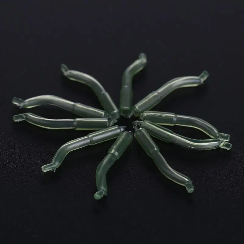 30 шт. Карп рукав для рыболовного крючка волос Rig Aligner рукава Мягкие носки с