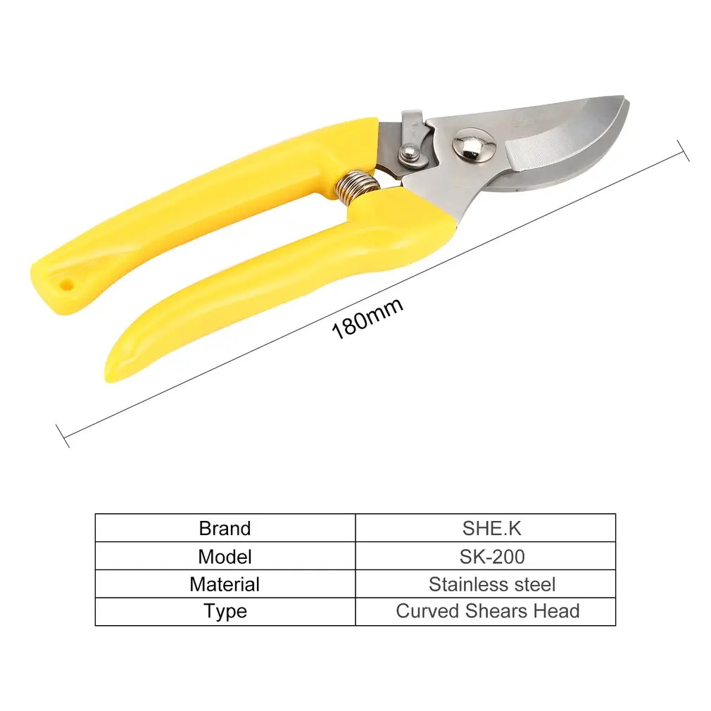 SHE. K прямые хвостовики из нержавеющей стали Подрезка растений в садоводстве