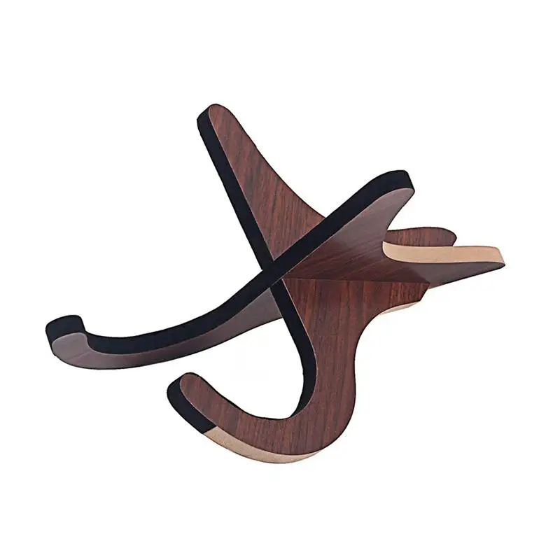 1 шт. держатель гитары складной крепкий деревянный укулеле аксессуар для скрипки