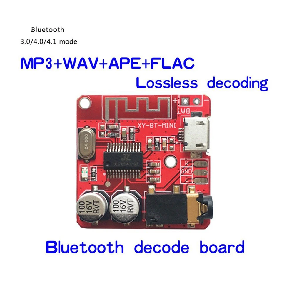 TW автомобильный модифицированный MP3 без потерь Новая схема Bluetooth 4 1 декодер плата