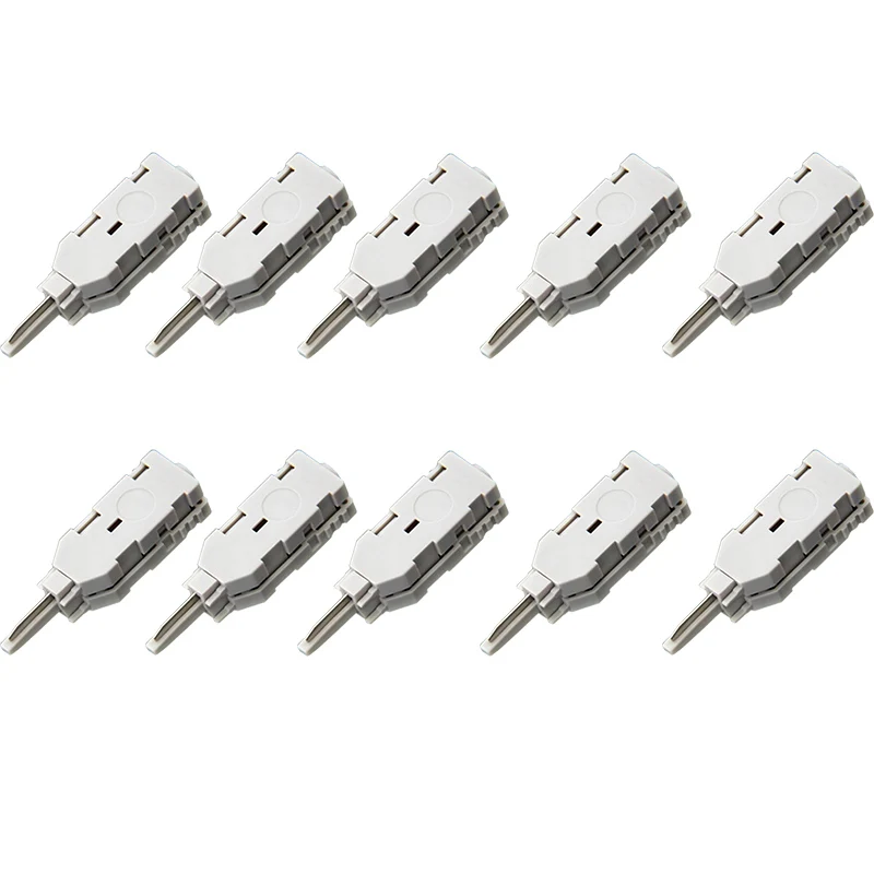 AABB-10Pcs 110 тестовая головка Rj11 голосовой разъем Mdf проверка голосового телефона для