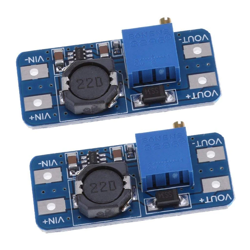 MT3608 DC Step Up усилитель конвертера Питание модуль Boost повышающий доска Макс выход 28В